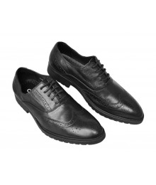 Giày da nam hàng hiệu - PH01 (black)