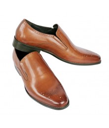 Giày da nam YT203-5  (brown)